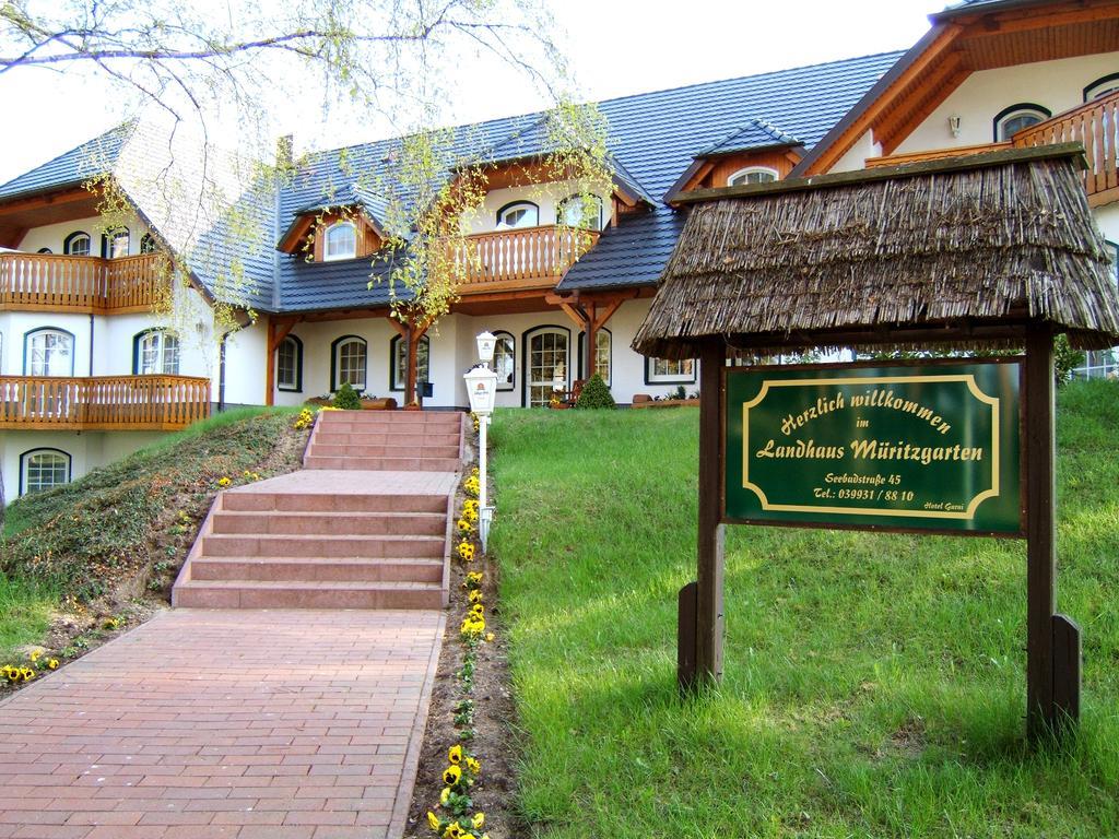 Landhaus Mueritzgarten Hotel Garni Röbel Kültér fotó